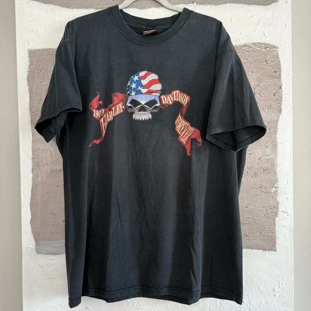 Vintage Harley Davidson faded 2001 shirt